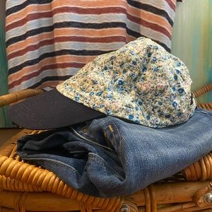 J.Crew floral cap